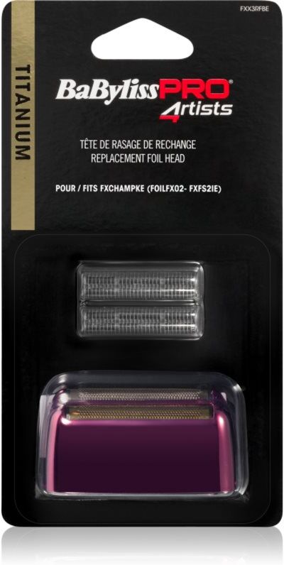BaByliss PRO LoPro FX Duo Chameleon Replacement Foil and Cutter Ersatzklingen 1 pc + cutter 2 St.