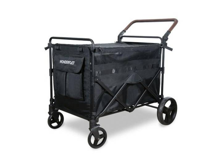 Wonderfold Tier-Buggy PXL Pet Heavy Duty Wagon, Schwarz, Metall, 72.50x107.50x117 cm, Freizeit & Co, Gartenspielzeug, Bollerwagen