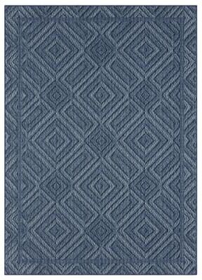 Terra by Obeetee Nimes Crosshatch Rug