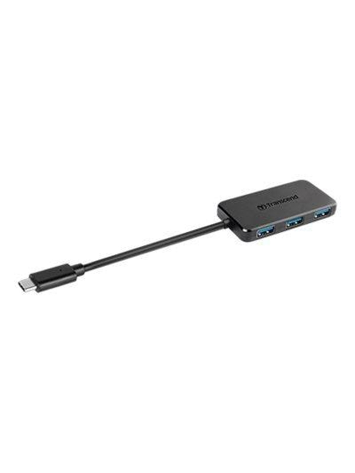 Transcend HUB2C USB-Hubs - 4 - Schwarz
