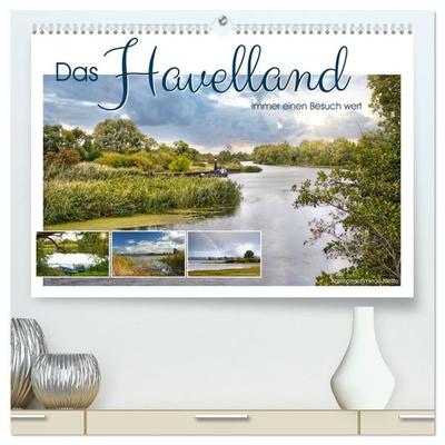 Das Havelland, immer einen Besuch wert (hochwertiger Premium Wandkalender 2027 DIN A2 quer), Kunstdruck in Hochglanz