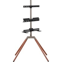 Universal-TV-Ständer Quadpod, Halterung schwarz