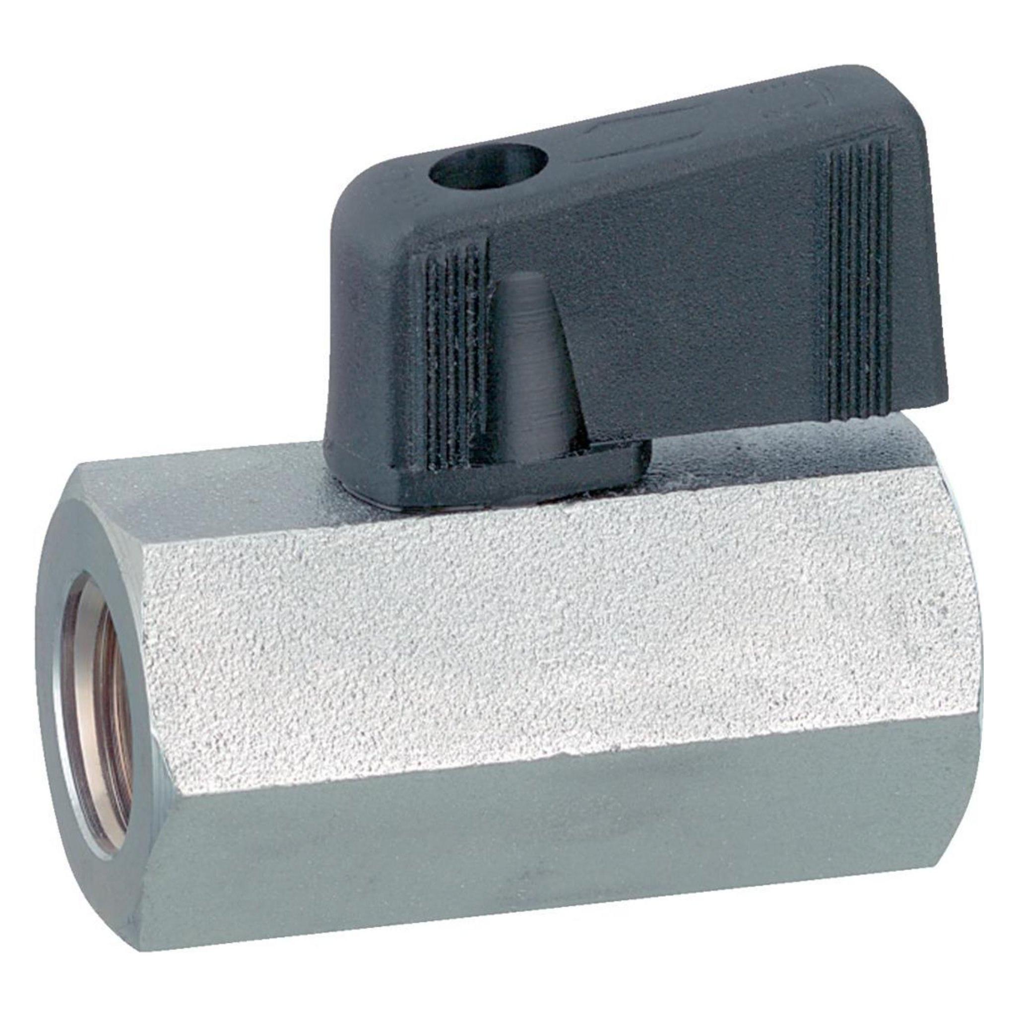 Magni Kugelhahn Mini BR 93500 Flügelgriff, IG/IG G 1/8", PN 30, Messing BEE (4260008241973)