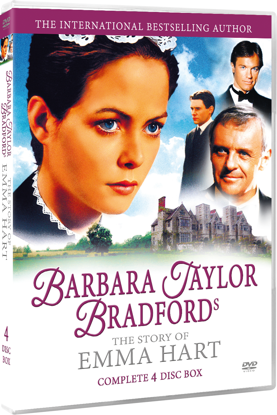 Barbara Taylor Bradford Emma Harte Complete 4 DVD, The story of - END OF LINE -