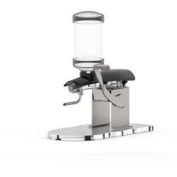 Idea Plast Marmeladen- & Honigspender – Classic INOX 1 schwarz