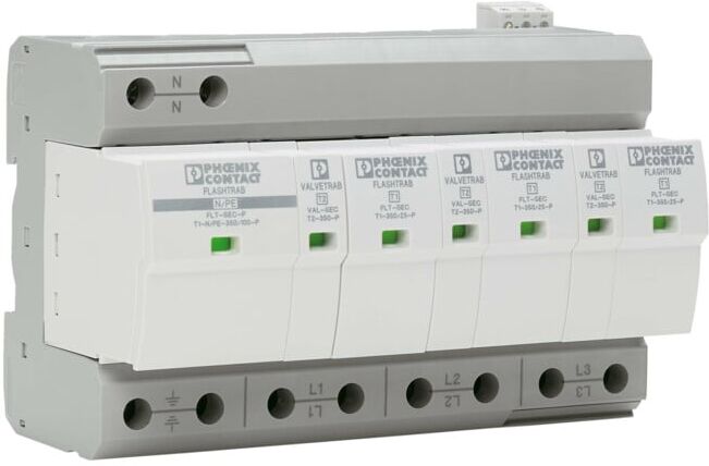 Phoenix Contact Parafoudre combiné Type 1+2 FLTSECT1T23S350/25FM (2905470)