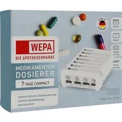 WEPA 7 Tage Compact Wochenmagazin weiß 1 St
