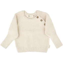 Sterntaler Safari Pullover mit Mitwachsbündchen, natur, 68