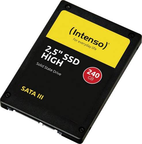 Intenso High Performance 240 GB Interne SATA SSD 6.35 cm (2.5 Zoll) SATA 6 Gb/s Retail 3813440