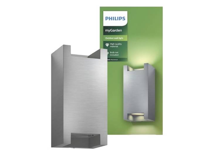 PHILIPS Trowel Außen-Wandleuchte, Outdoor-Lampe, Aluminium