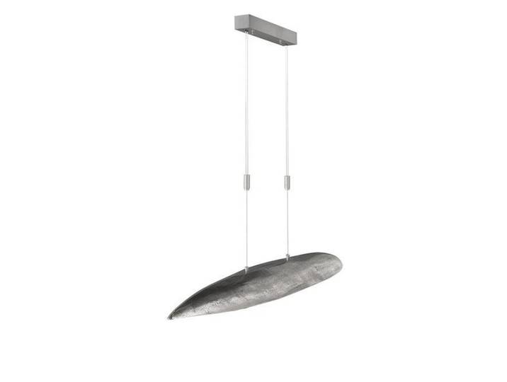 Fischer & Honsel Led-Hängeleuchte, Nickelfarben, Metall, 28.5x140 cm, Lampen & Leuchten, Innenbeleuchtung, Hängelampen, Pendelleuchte