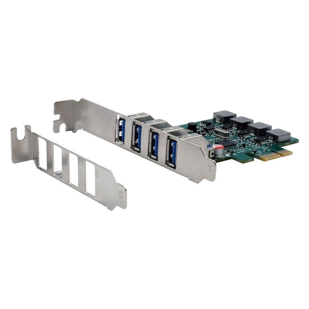 Exsys PCI-E Karte 4x USB 3.2 Gen 1 (EX-11194)