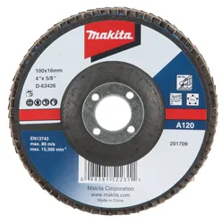 Makita Fächerschleifscheibe 115mm A40 - D-63432