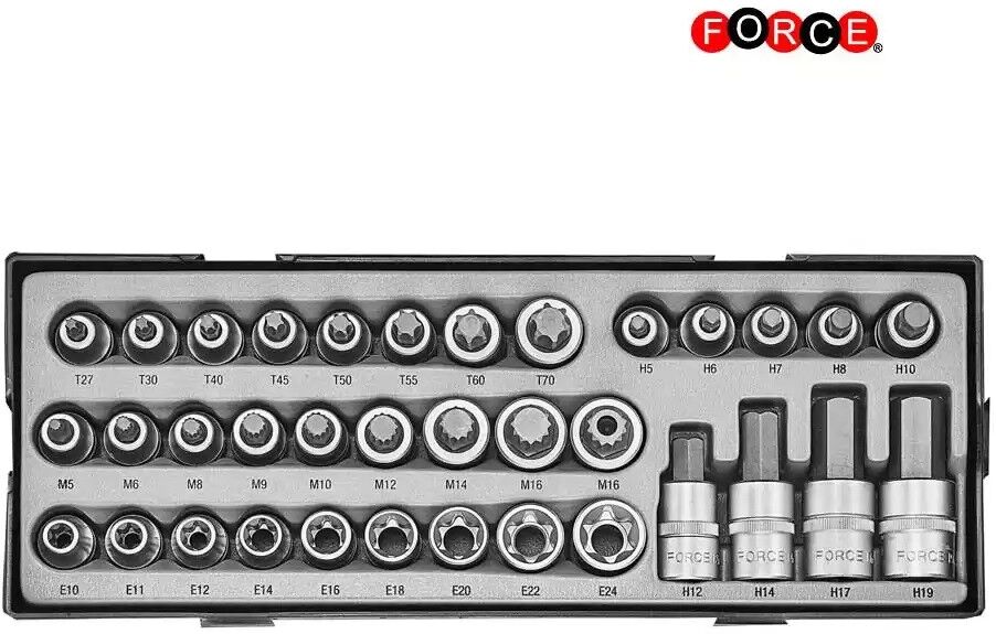 FORCE T4355 Socket set