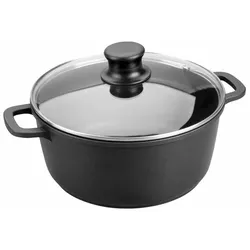 Stielkasserolle mit Glasdeckel Forte 20 CM von Lacor
