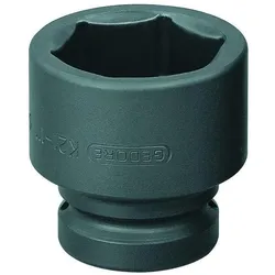 Gedore, Steckschlüssel + Stecknuss, K 21 65 Kraftschraubereinsatz 1" 6-kant 65 mm (65 mm)