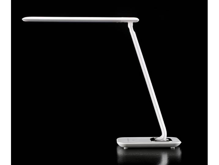 Aluminor Lampe de bureau Bob - Led intégrée - 7W - Bras et tête articulés - Blanc Laqué