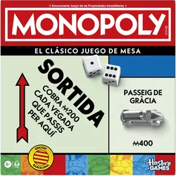 Hasbro Lernspiel Monopoly Barcelona (Spanisch, 2 - 6 Spieler)