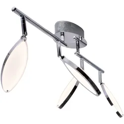 LED Decken Beleuchtung Lampe Akzent Leuchte Chrom Strahler Spot beweglich WOFI 7110.04.01.6200