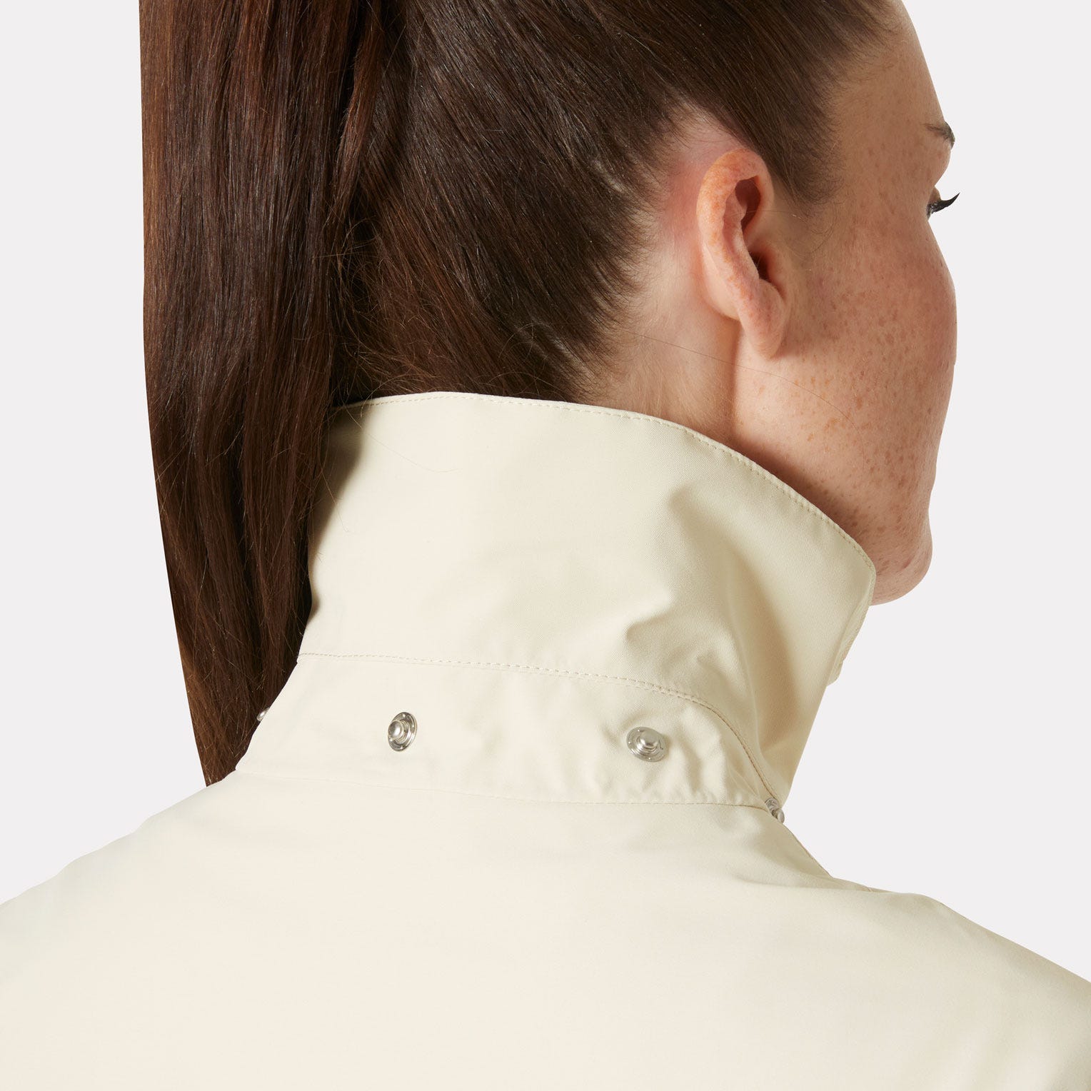 Helly Hansen Women’s Lilja Raincoat - White/Cream - XL