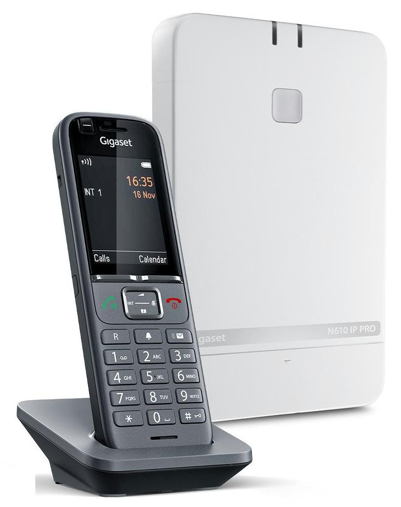 Gigaset N610 IP Pro DECT-Basisstation & S700H Pro Mobilteil S30852-H2735-R102