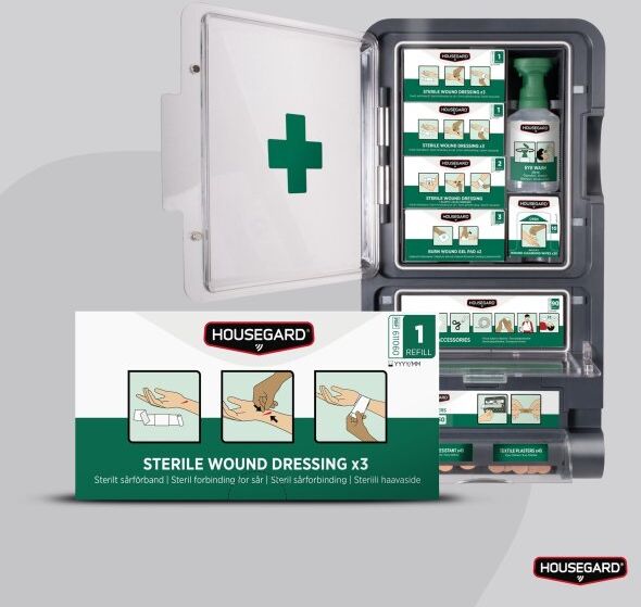 Housegard Sterilt Sårforbinding - 3-Pak