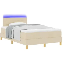 vidaXL, Boxspringbett, Gamisus (Linien-Design) (120 x 190 cm)