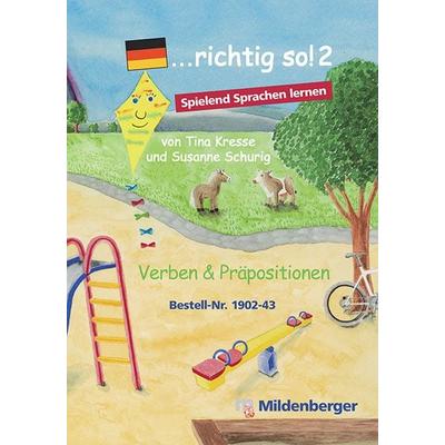 ... richtig so! 2 - Spiele für den Deutsch-Förderunterricht und für Deutsch als Fremdsprache, Game von Tina Kresse,Susanne McCafferty, Mildenberger