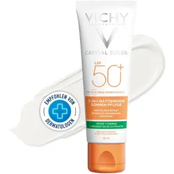 Vichy Capital Soleil Oil Control LSF 50+, Sonnenschutz für empfindliche Haut 50 ml