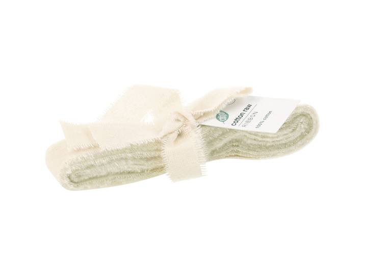 Vivant Geschenkband Office weiss Baumwolle - Geschenkband