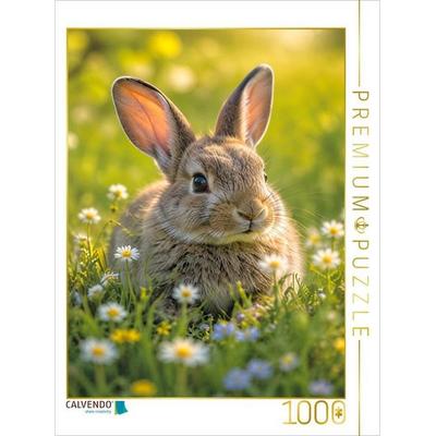 CALVENDO Puzzle Versteckt im Gras | 1000 Teile Lege-Größe 64 × 48 cm Foto-Puzzle für glückliche Stunden