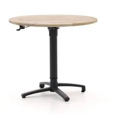 Bellagio Canzo Gartentisch klappbar Ø85 (h:73/109 cm) verstellbar