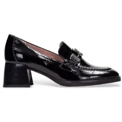 Hispanitas für Damen. HI243590 Schwarze Riemchen-High-Heels aus Leder (36), 3 bis 5 cm, Keine, Lässig