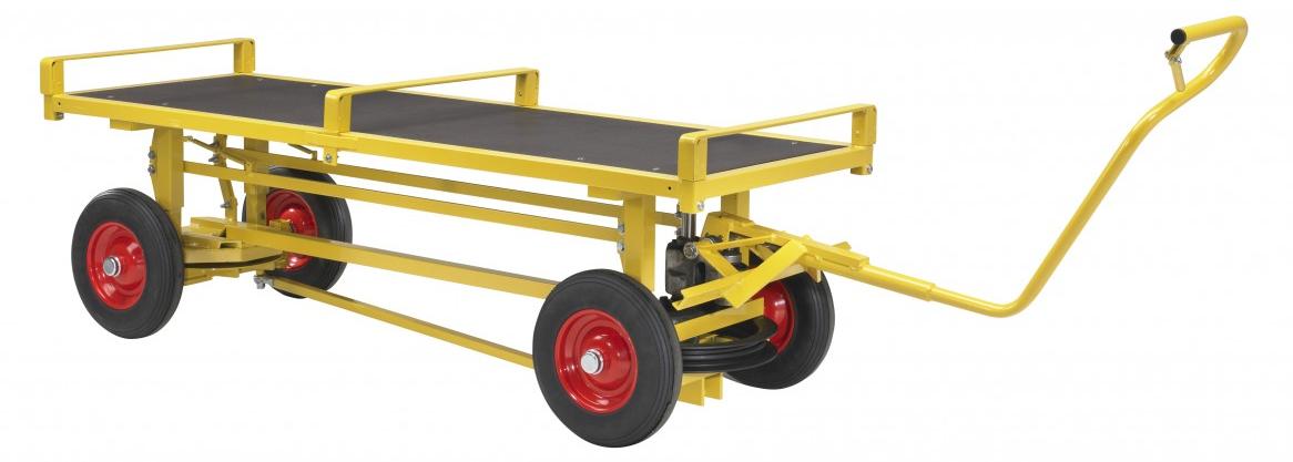 RAVENDO PBT2200 Transportwagen Plattformwagen Gipskartonplatten 0,7x2,2m 1200kg