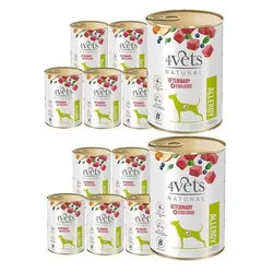 4 Vets Hundeallergie 12x400g