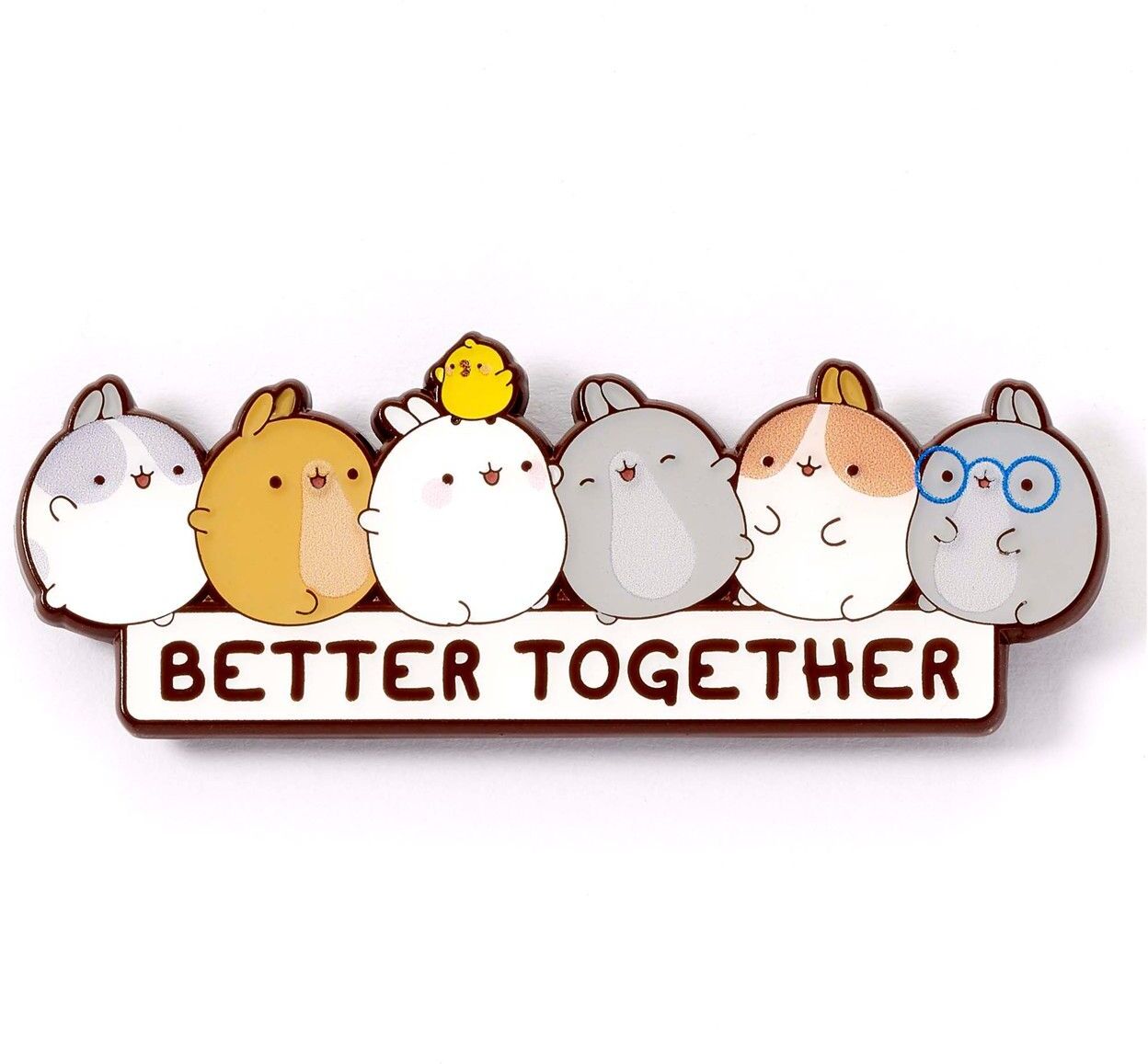 Carat Shop: Molang - Better Together Pin Badge (MLPB0130)