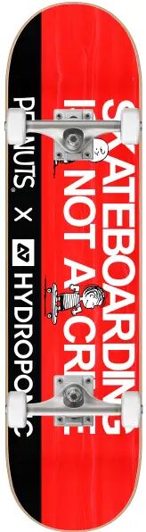 Skateboard Completo Hydroponic x Peanuts (8" - Not A Crime) taglia 8"