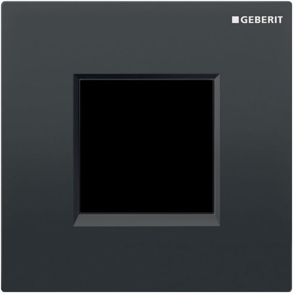 Geberit Abdeckplatte Typ 30 zu UR-Strg. 243271KM1 schwarz / glanzchrom / schwarz