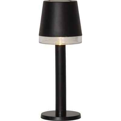 LED Solarleuchte "Solar Dekoration Parvus", schwarz, B:8cm H:21cm L:8cm T:8cm Ø:8cm, PARFORCE TRADITIONAL HUNTING, Leuchten, kleine Tischdekoration, 5Lm, Dämmerungssensor