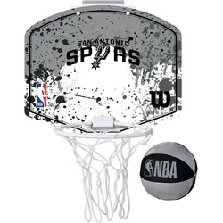 Wilson NBA San Antonio Spurs Team Mini Basketballset grey