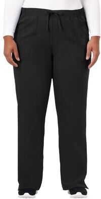Plus Size Women's Jockey Scrubs Women's Extreme Comfy Pant by Jockey Encompass Scrubs in Black (Size 3X(24W-26W))