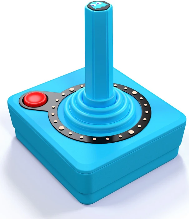 Atari Pac-Man: CX40+ Wireless Joystick - Inky - Controller
