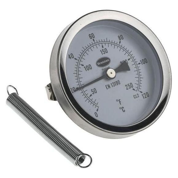 RS PRO Rohrthermometer,0°C bis +120°C (3248558)