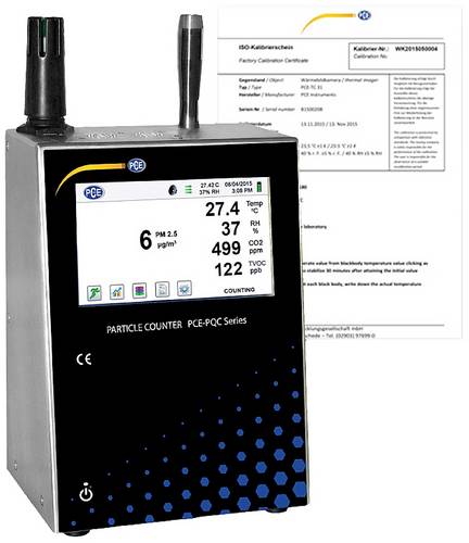 PCE Instruments Partikelzähler PCE-PQC 22EU