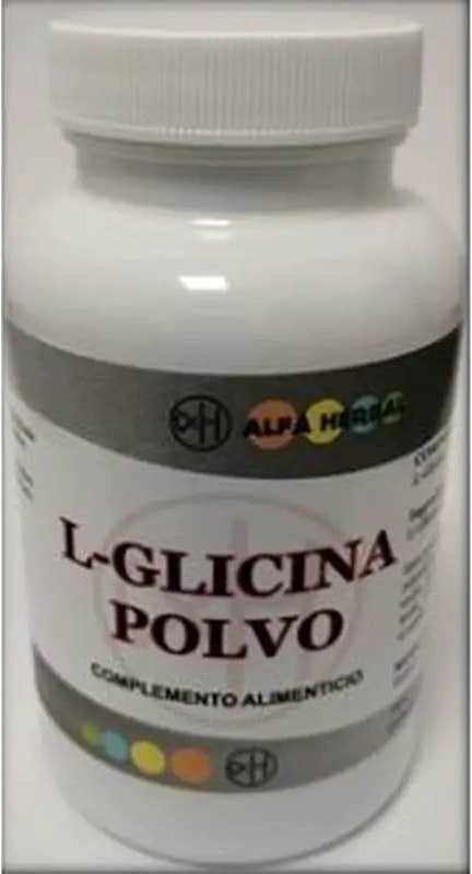 Alfa Herbal L-Glicina Polvo 200g
