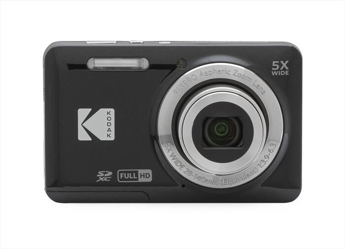 Kodak Fotocamera Digitale Compatta Fz55+sounbrix-nero