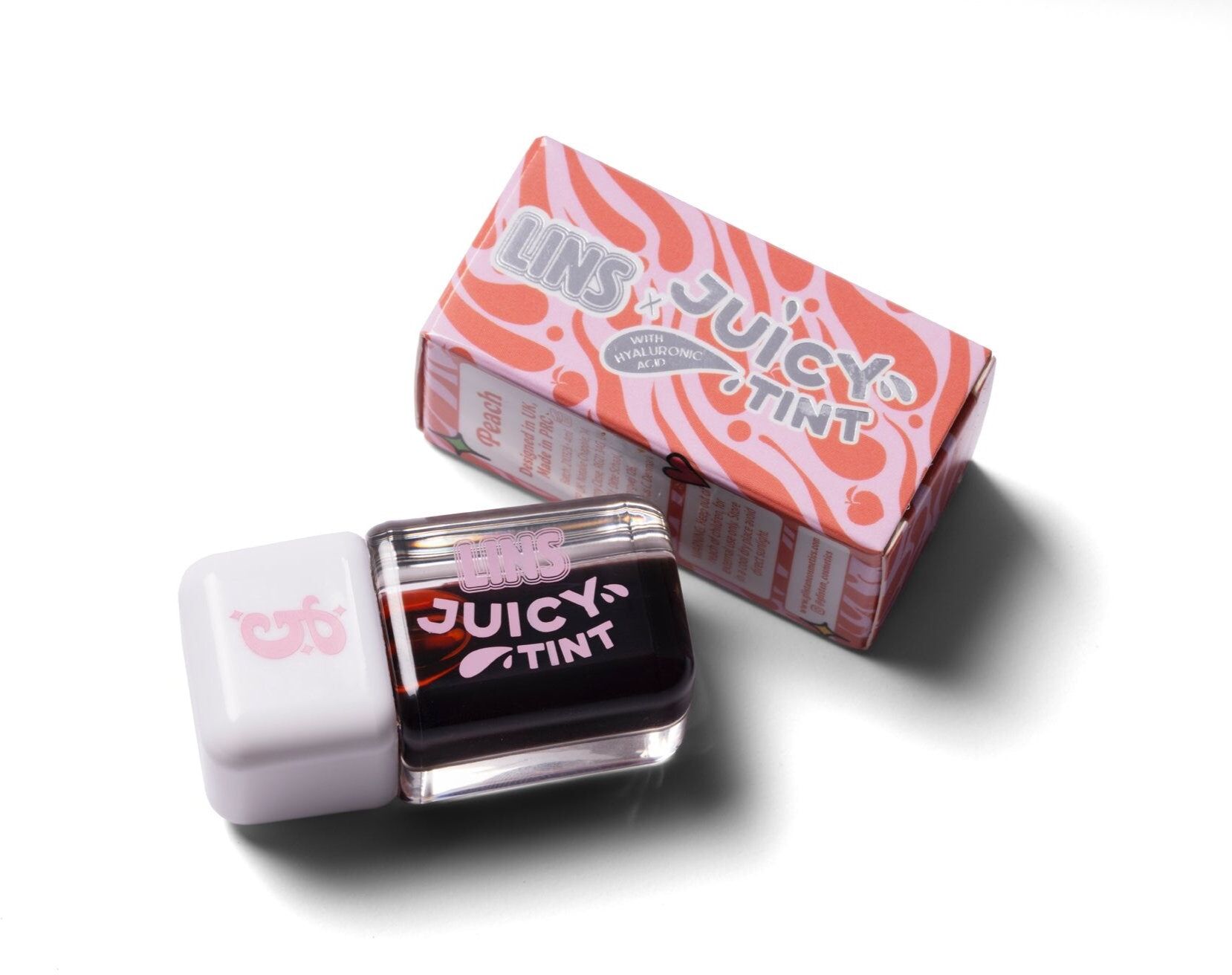 Lins X Glisten Cosmetics - Peach Juicy Tint - Glisten Cosmetics