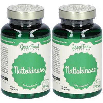 GreenFood Nutrition Nattokinase 90cps 2x 2x90 St Kapseln