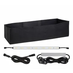 Herstera Garden Zubehör-Set | für Pflanzkasten Balcony 80x25x25 cm