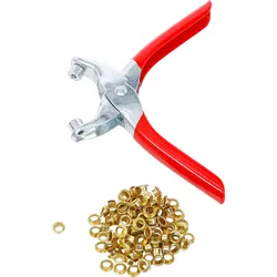 BGS Ösenzange mit 100 Rundösen | 5,0 mm